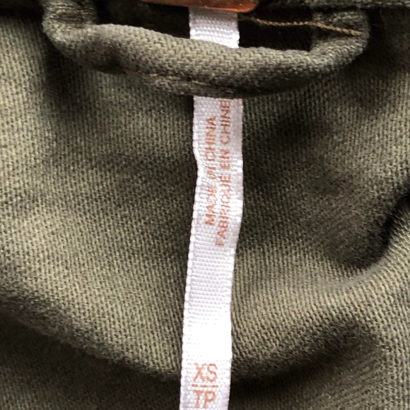 Free People Not Your Bros Military Jacket - Picture 2 of 8